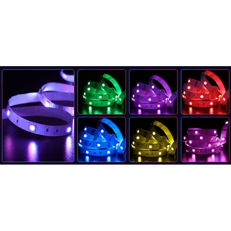 Ruban LED 5m blanc chaud