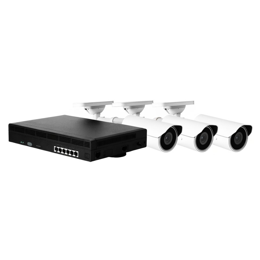 Kit vidéosurveillance 4 caméras + NVR — Hikvision